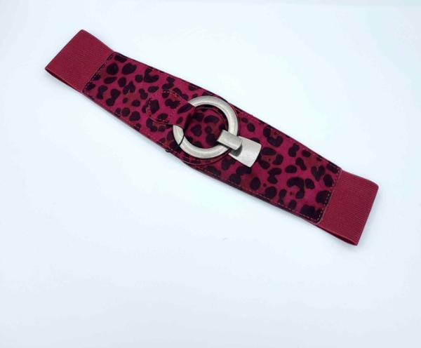 Cinturón Rosa Leopardo