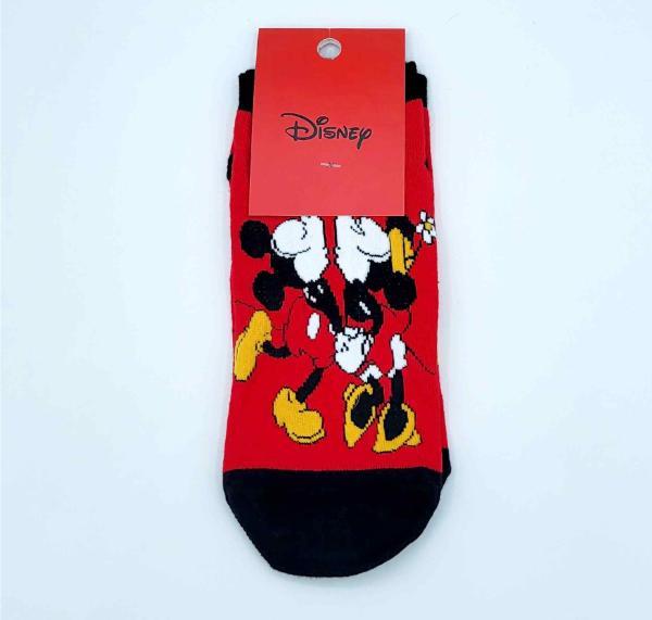 Calcetines Rojos Mickey y Minnie