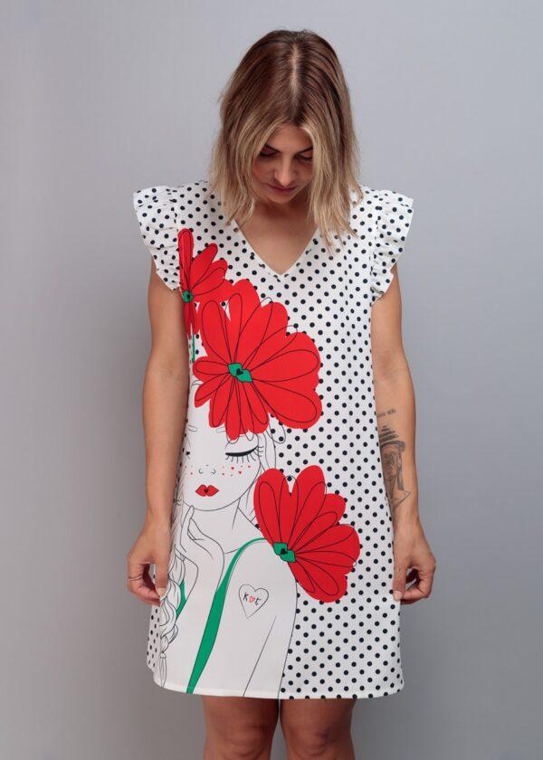 Vestido Tulipanes