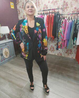 Blazer Estampada Stars