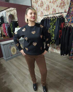 Jersey Corazones Leopardo