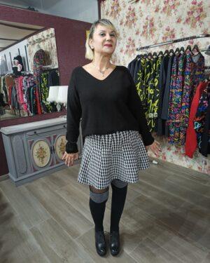 Falda Pata Gallo Emily
