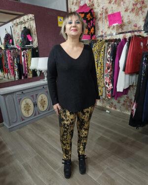 Pantalon Jogging Dorado