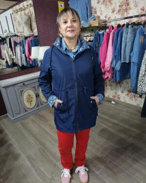 Chaqueta Reversible Azul Marino
